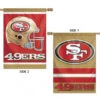WinCraft SAN FRANCISCO 49ERS VERTICAL FLAG 2 SIDED 28" X 40"