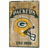 WinCraft GREEN BAY PACKERS WOOD SIGNS - 1/2" THICK 15" X 24"