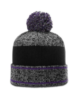 Richardson 148 Stripped Beanea With Cuff And Pom -Major League 07DD80F0 B334 4AA6 848D 557ACD31219C