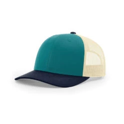 Richardson 112FP Five Panel Trucker 15 Colors (embroidery Available) -Major League 115W Blue Teal Birch Navy F 1024x1024 62cd8339 24ed 4ac9 85e8 c0df67320e95