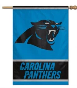 WinCraft CAROLINA PANTHERS VERTICAL FLAG 28" X 40"