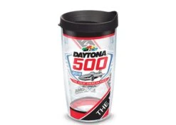 Tervis NASCAR® - DAYTONA 500 PATTERN Wrap With Travel Lid 5 Sizes Available