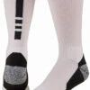 Pro Feet 238 Pro Feet Performance Shooter 2.0 Socks - White Black SIZE MED 9 - 11
