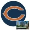 WinCraft Chicago Bears Perforated Vinyl Decal Sticker Emblem 8x8