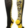 Digital Camo OTC Socks BLACK/GOLD Large Mens Shoes 9 - 12 Womens 10 - 13