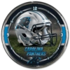 WinCraft Carolina Panthers Round Chrome Wall Clock