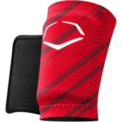 Wilson EvoShield Speed Stripe Adult Baseball Forearm/Wrist Guard, Red MED