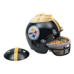 WinCraft Officially Licensed NFL Plastic Snack Helmet - Steelers