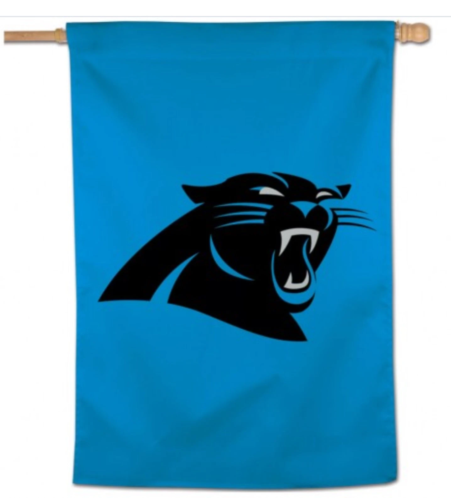 WinCraft CAROLINA PANTHERS LOGO VERTICAL FLAG 28" X 40" 1 WinCraft CAROLINA PANTHERS LOGO VERTICAL FLAG 28" X 40"