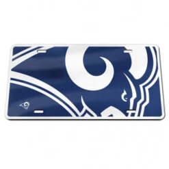 WinCraft Los Angeles Rams Specialty Acrylic License Plate