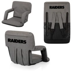 Las Vegas Raiders Ventura Portable Reclining Stadium Seat