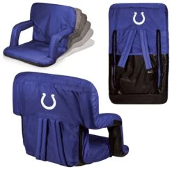 Indianapolis Colts Ventura Portable Reclining Stadium Seat