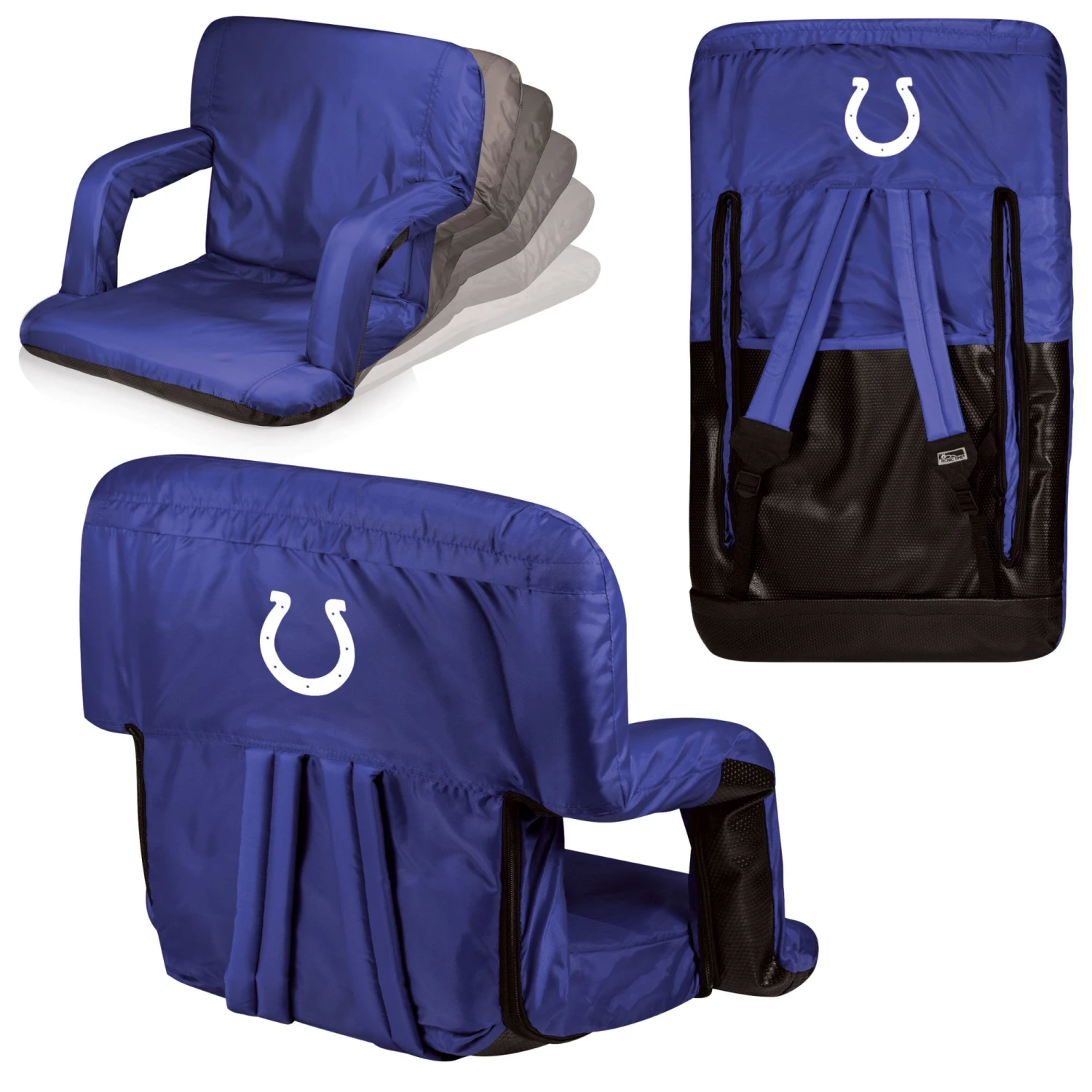 Indianapolis Colts Ventura Portable Reclining Stadium Seat 1 Indianapolis Colts Ventura Portable Reclining Stadium Seat