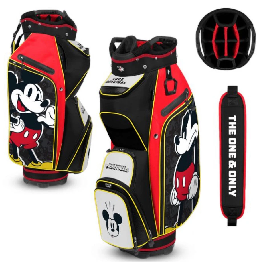 WinCraft MICKEY MOUSE / DISNEY GOLF THE ONE & ONLY GOLF BAG -THE BUCKET CART BAG MICKEY MOUSE 1 WinCraft MICKEY MOUSE / DISNEY GOLF THE ONE & ONLY GOLF BAG -THE BUCKET CART BAG MICKEY MOUSE