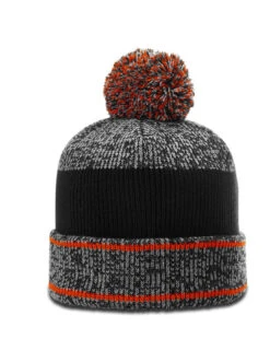 Richardson 148 Stripped Beanea With Cuff And Pom -Major League 91340189 ABAB 491C 810F 450CE3DB5CE2