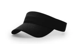 Richardson 740 Pro Mesh Visor 17 Colors (embroidery Available) -Major League Black.jpg Black 1