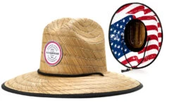 Richardson 828 Waterman Lined Straw Hat