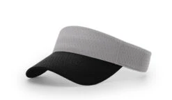 Richardson 740 Pro Mesh Visor 17 Colors (embroidery Available) -Major League Grey.jpg Black