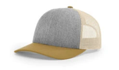 Richardson 115 Low Pro Trucker Embroidered With Your Logo 27 Richardson 115 Low Pro Trucker Embroidered With Your Logo -Major League Heather Grey 1.jpg Birch 115CH 1.jpg Amber Gold 1.jpg Amber Gold 1.jpg Heather Grey 1.jpg Birch 1 1