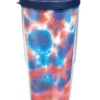 Tervis Americana Tie Dye Wrap With Travel Lid