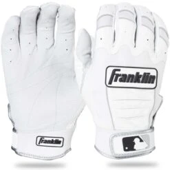 CFX PRO Batting Gloves By Franklin -Major League cfx pro white
