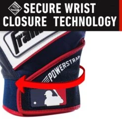 POWERSTRAP Batting Gloves By Franklin -Major League franklin powerstrap 20462 2