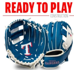 Franklin Texas Rangers MLB® Team Glove And Ball Set -Major League image 24826615 bb03 4513 879b 426c975944ee