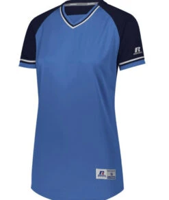 Russell Custom Printed Ladies Classic V-Neck Softball Jerseys 36 Russell Custom Printed Ladies Classic V-Neck Softball Jerseys -Major League image 66d308ec 5d64 4c83 bd7d 9a7805a13ea3