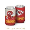 WinCraft Kansas City Chiefs Super Bowl Champs 12oz Koozies