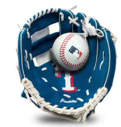 Franklin Texas Rangers MLB® Team Glove And Ball Set