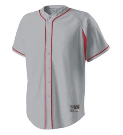 Holloway Ignite Faux Button Jersey Custom Printed Available -Major League image 753b4b91 4480 4404 9ccc 9f08cf14e6e8