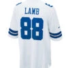 Dallas Cowboys CeeDee Lamb #88 Nike Navy Game Replica Jersey