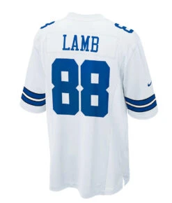Dallas Cowboys CeeDee Lamb #88 Nike Navy Game Replica Jersey
