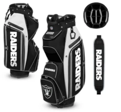 WinCraft Las Vegas Raiders Bucket 3 Cooler Cart Bag Free Shipping