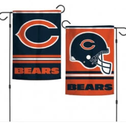 WinCraft Chicago Bears 2 Sided Garden Flag 12.5" X 18"
