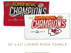WinCraft Kansas City Chiefs Super Bowl Champs Locker Room Towel