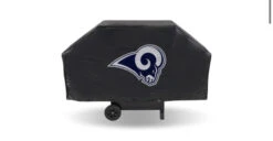 Rams Economy Grill Cover (Black)