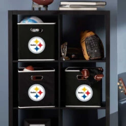 Franklin Pittsburgh Steelers NFL® Collapsible Storage Bins -Major League image 8984c3bd f493 4af7 963b 560e3ee60c64