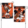 WinCraft Cincinnati Bengals 2 Sided Garden Flag 12.5" X 18"