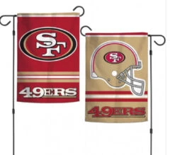 WinCraft San Francisco 2 Sided Garden Flag 12.5" X 18"