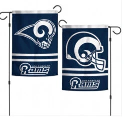 WinCraft Los Angeles Rams 2 SIded Garden Flag 12.5" X 18"