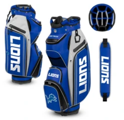 WinCraft Detroit Lions Bucket 3 Cooler Cart Bag Free Shipping