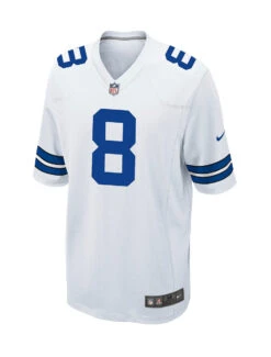 Dallas Cowboys Troy Aikman #8 Nike White Game Replica Jersey -Major League image fae058a7 7b76 4906 8953 545c65a808fa